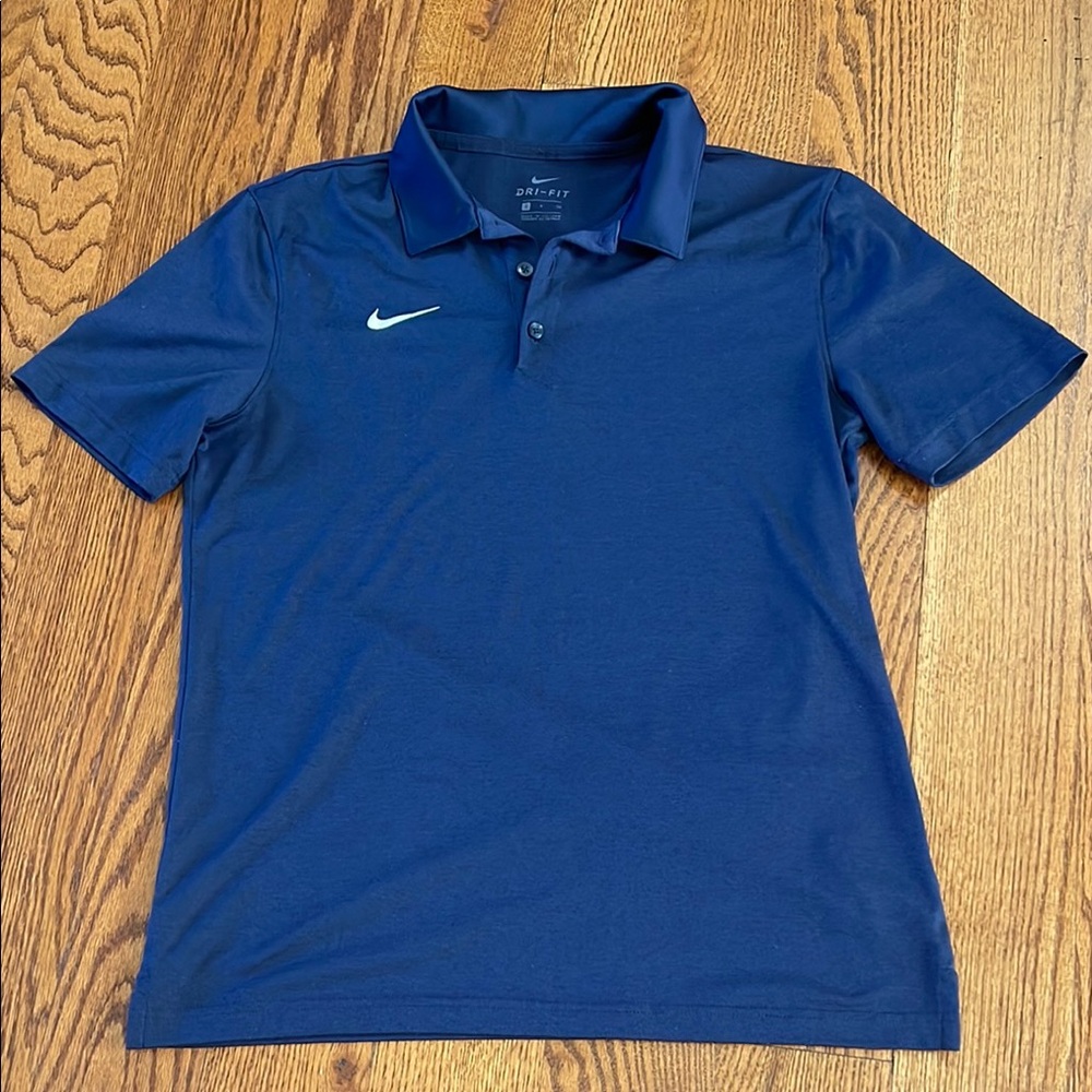 Nike Men's Blue Polo Shirt